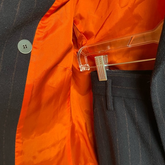 Charles Nolan double breasted pants suit size 10 - Picture 3 of 6